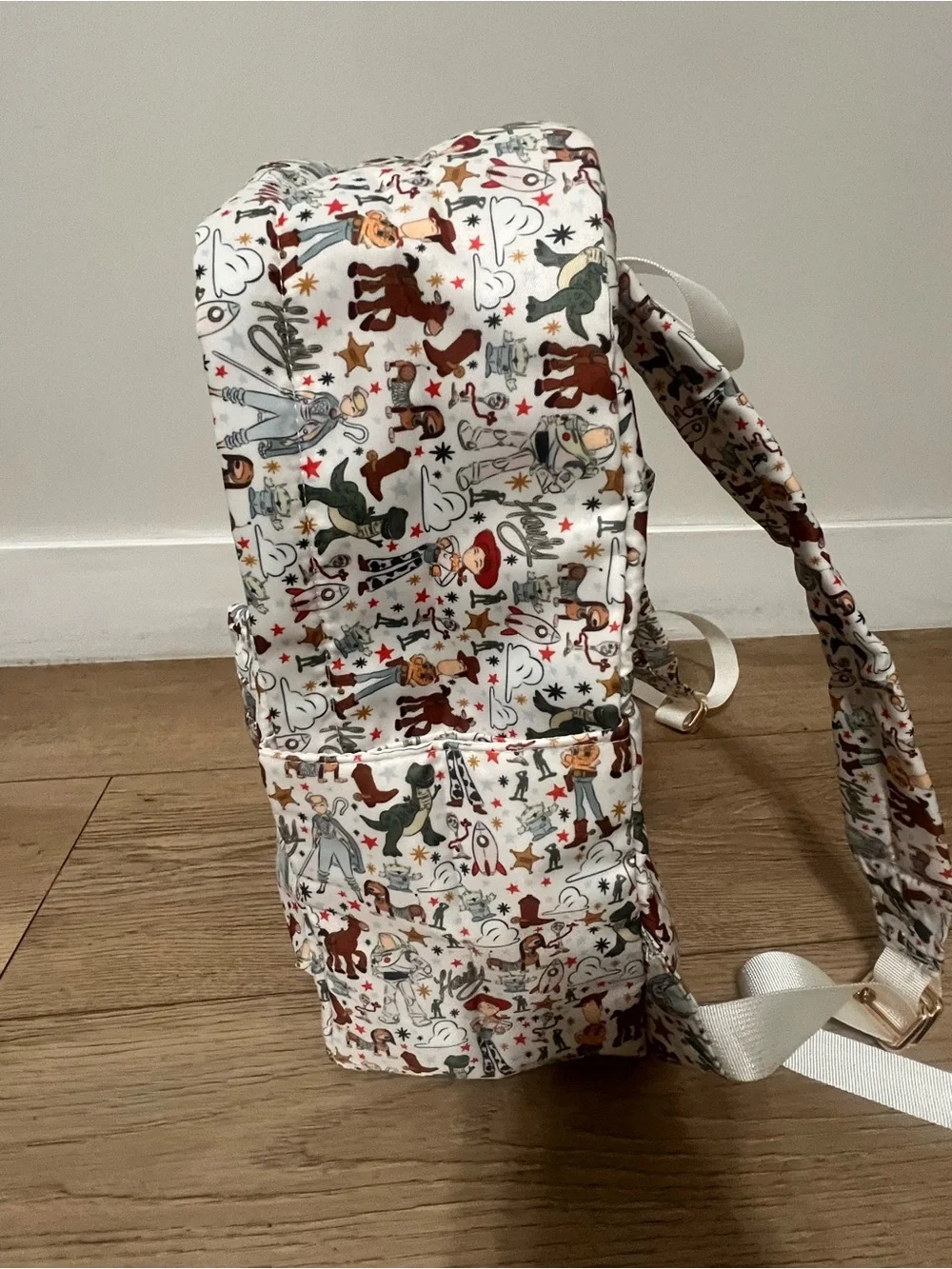 Magic Box Toy Story Bundle backpack with lunchbox holder and pencil case.